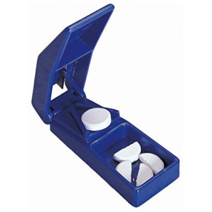 1 Pezzo Blu Portatile Mini Taglia Pillole/splitter