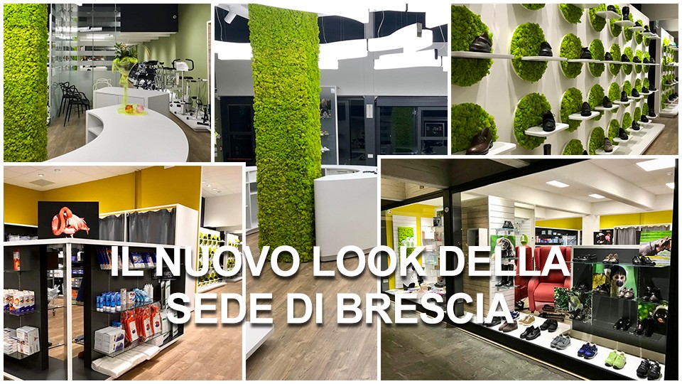 Il nuovo look della sede di Brescia